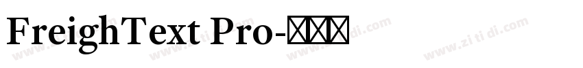 FreighText Pro字体转换